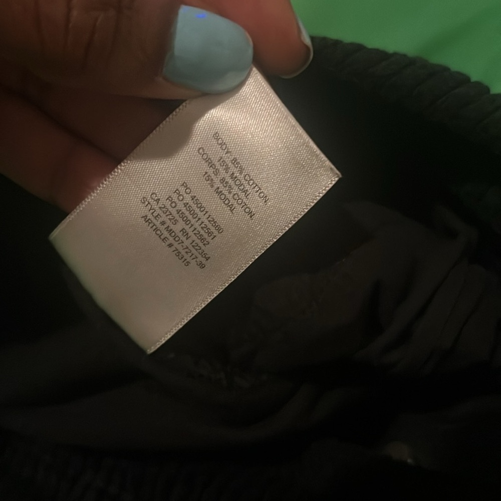 Wilfred Free Corduroy Black A-Line Button Down Mini Skirt size 8 - Picture 7 of 7